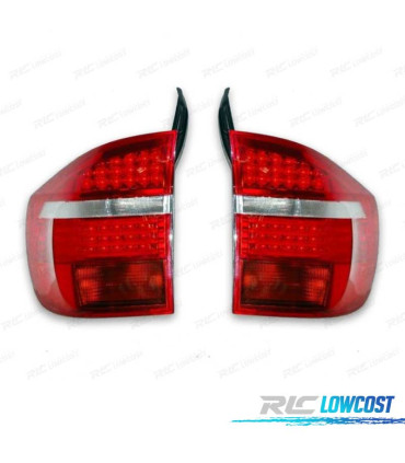 FANALI BMW X5 E70 06-10 LED ROSSO