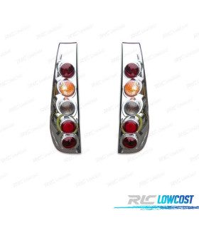 FANALI FIAT PUNTO 93-99 LOOK LEXUS FONDO CROMATO
