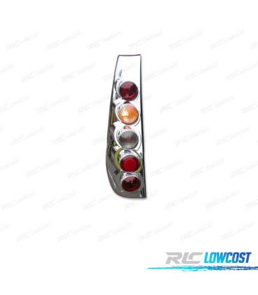 FANALI FIAT PUNTO 93-99 LOOK LEXUS FONDO CROMATO