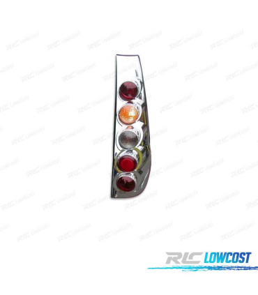 FANALI FIAT PUNTO 93-99 LOOK LEXUS FONDO CROMATO