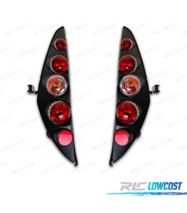 FANALI FIAT PUNTO 99- LOOK LEXUS FONDO NERO